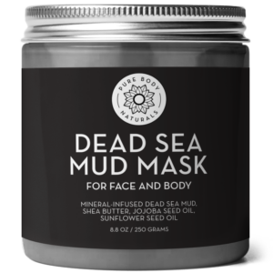 A photo of a jar of Dead Sea Mud Mask