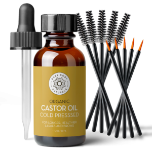 Organic Castor Oil with Applicator Kit