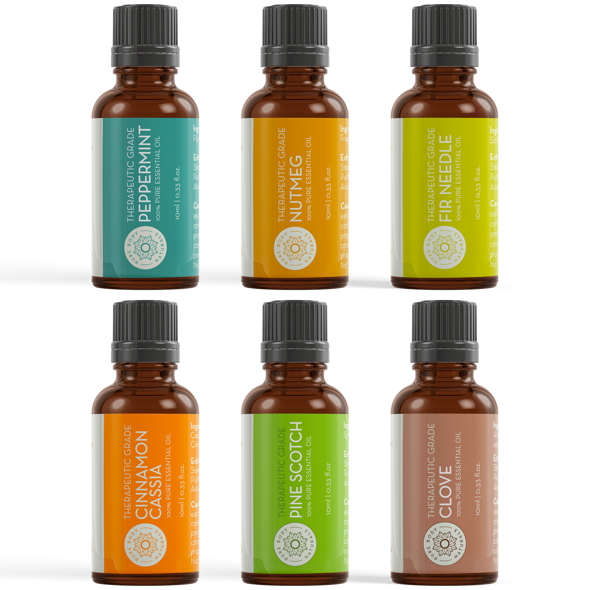 Pure Body Naturals Winter Essential Oils Collection